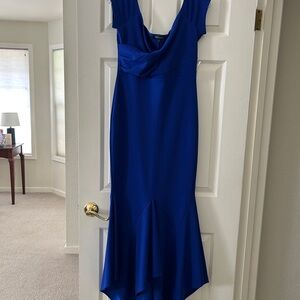 MARINA Royal Blue Dress